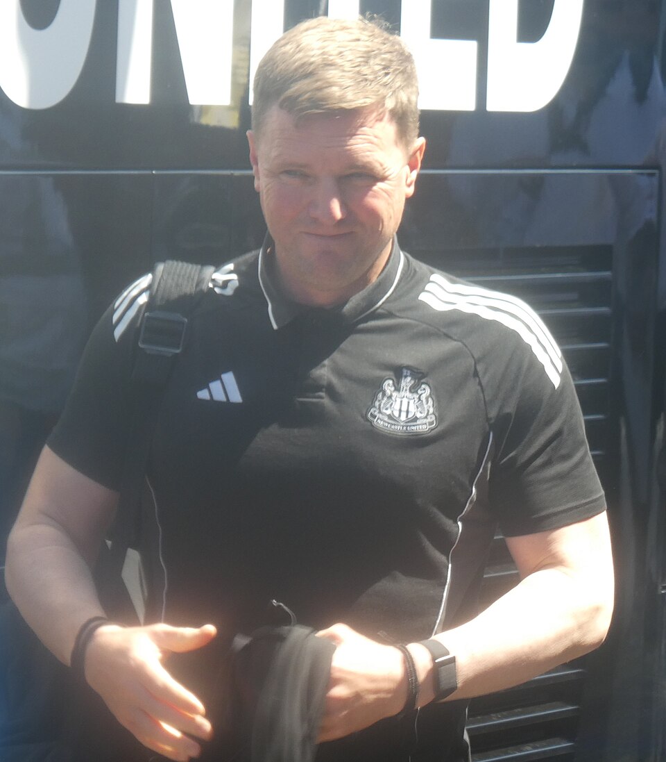 Eddie Howe — file photo, 2026-05-24